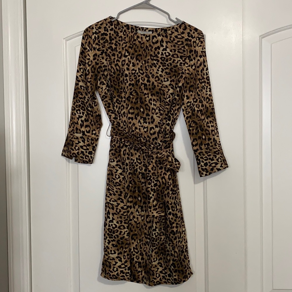 H&M Leopard Print Dress in Size 2